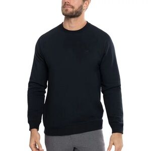 Travis Mathew Black Crewneck Golf Sweater